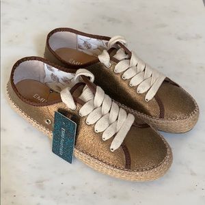 EMU Australia Metallic Espadrille Sneaker